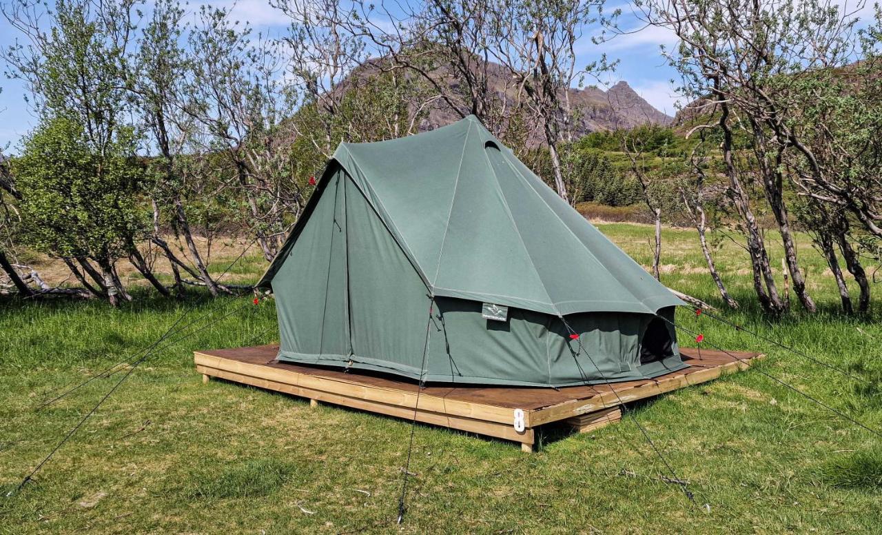 Haukafell Camping - Tents For Rents Höfn Exterior foto