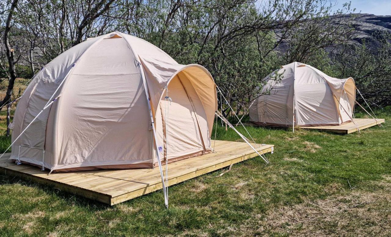 Haukafell Camping - Tents For Rents Höfn Exterior foto